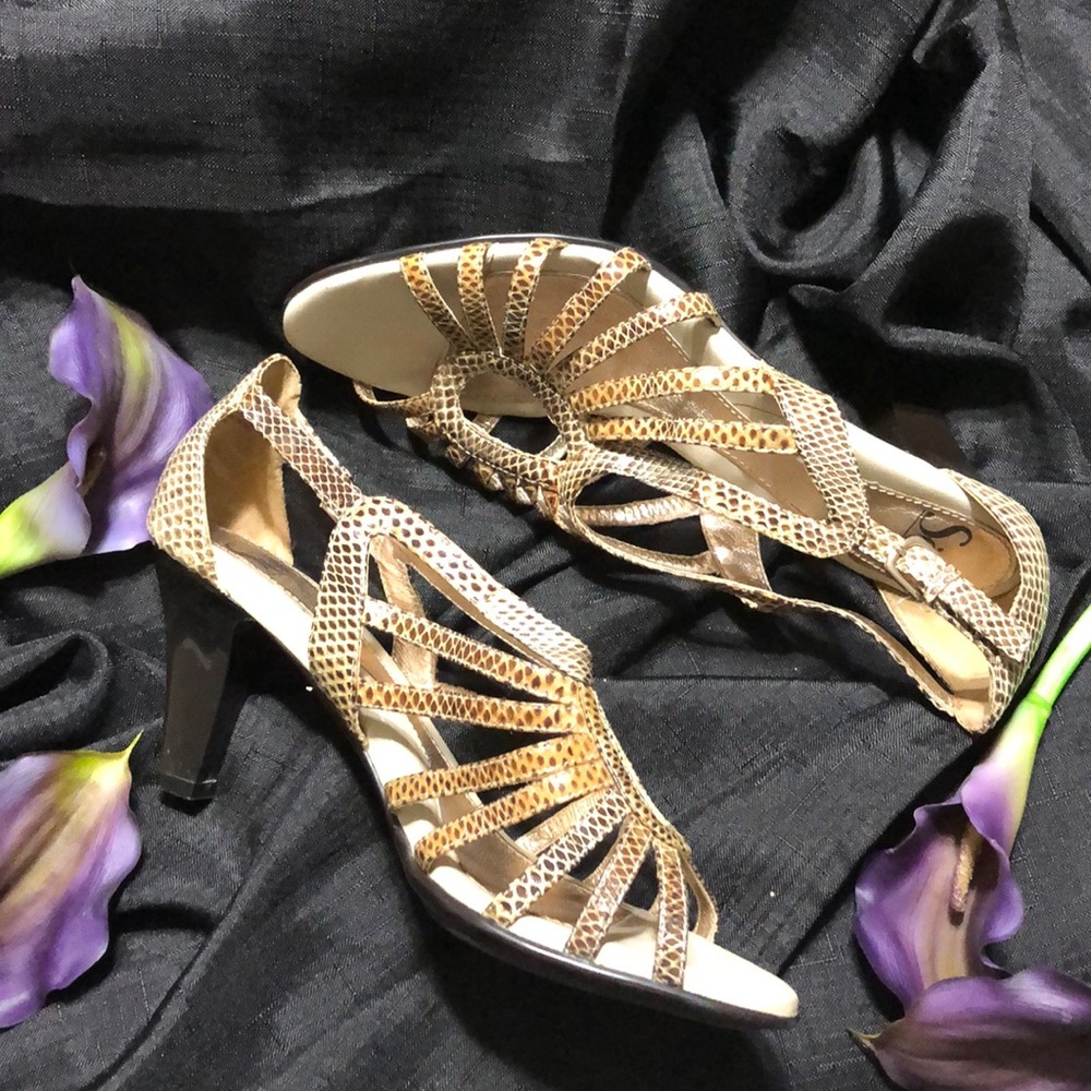 Sofft Snake Skin Sandals